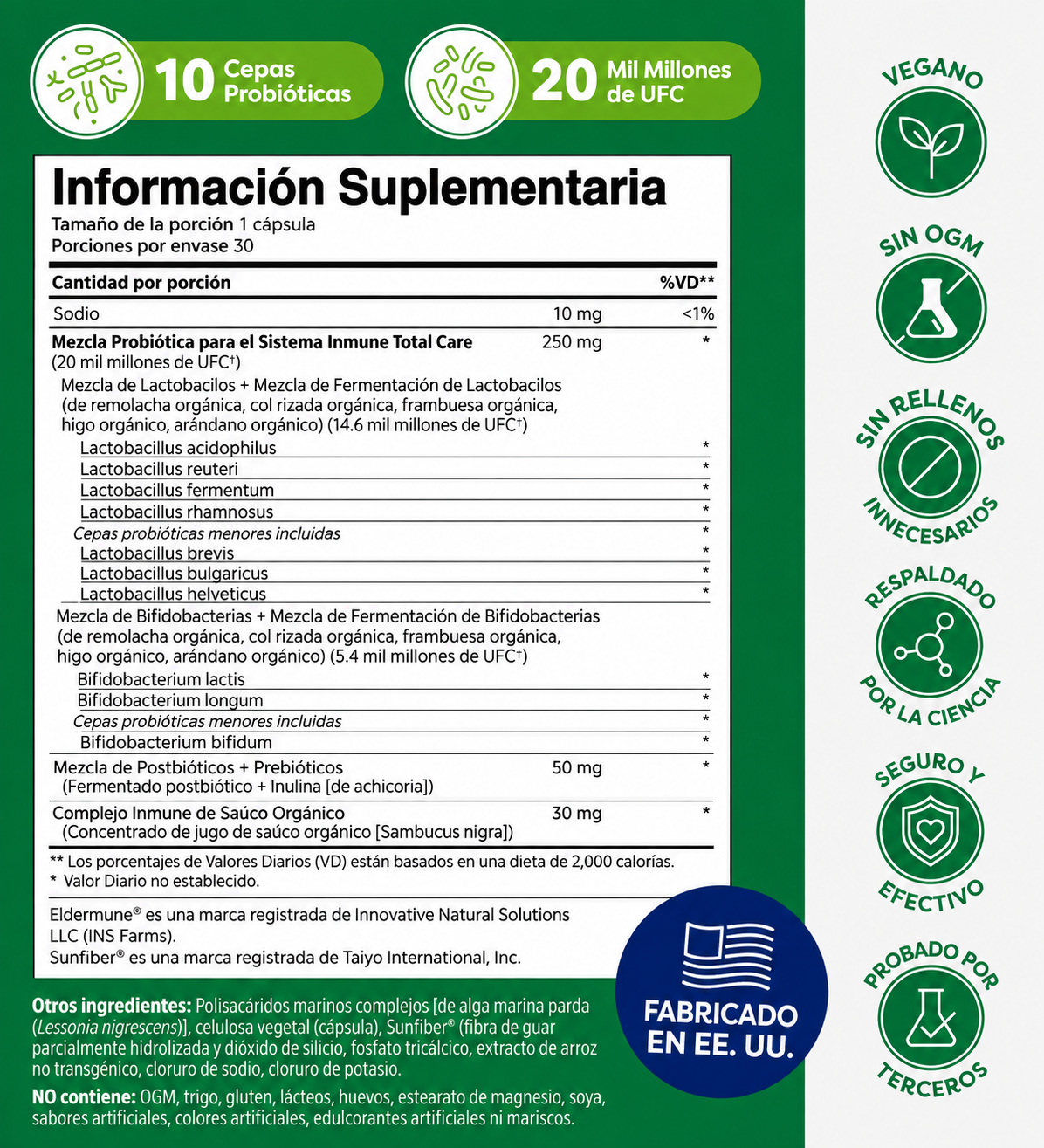 Probulín Total Care Immune Probiotic