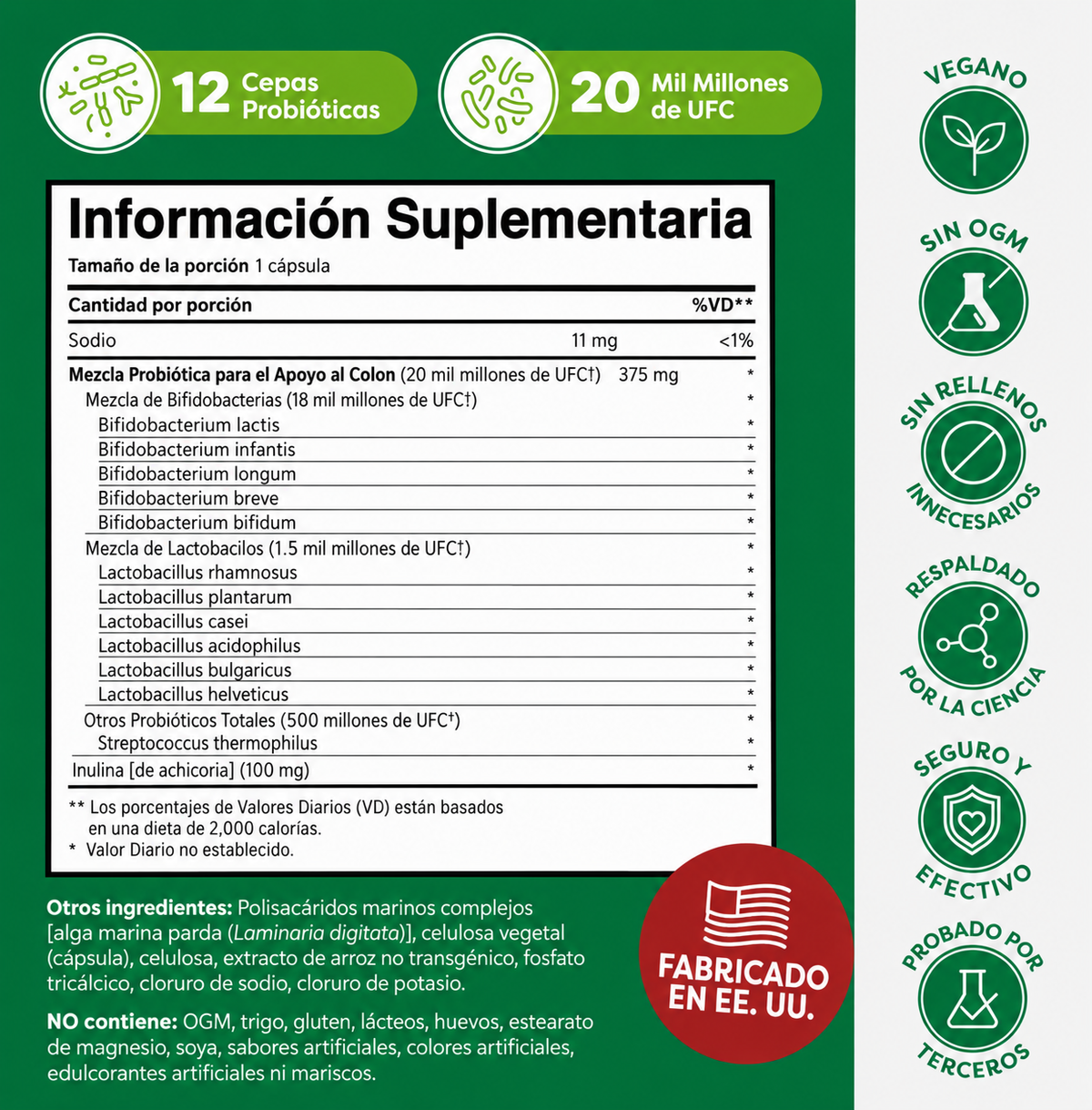 Probulín Colon Support Probiotic