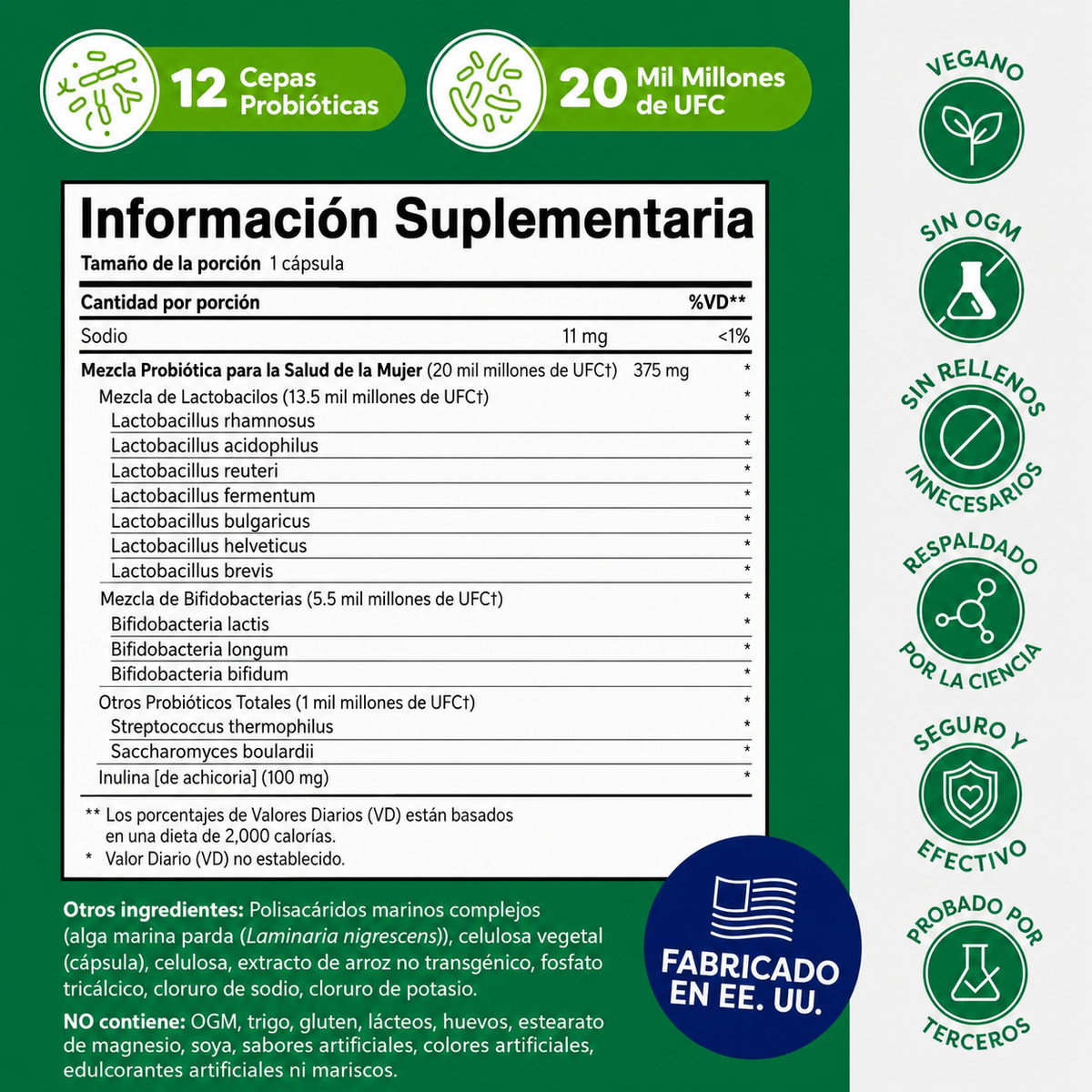 Probulín Women's Health Probiotic